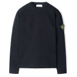 스톤아일랜드(Stone Island) | 12주년 와펜 패치 니트 다크네이비 7415532B9 V0020 | 트렌비