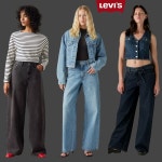 리바이스(Levis) | 와이드 데님 Ribcage Wide Leg Jeans 9309914 1094521 | 트렌비