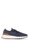 BRUNELLOCUCINELLI | BRUNELLOCUCINELLI 남성 니트 러너 스니커즈 MZUKISO250 C0250 26SS 브루넬로 쿠치넬리 MZUKISO250CO250... 