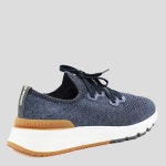 BRUNELLOCUCINELLI | BRUNELLOCUCINELLI 남성 니트 러너 스니커즈 MZUKISO250 C0250 26SS 브루넬로 쿠치넬리 MZUKISO250CO250... 