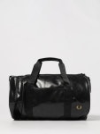 프레드페리(Fred Perry) | 클래식 배럴 가방 Classic Barrel Bag 841687 Black-EcruD57 | 트렌비