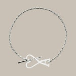 아미(AMI) | 25FW 아미 이어링 UJW924 361 900 silver | 트렌비