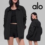 알로요가(Alo Yoga) | 셰르파 엣지 블랙 자켓 | 트렌비