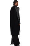 릭오웬스(Rick Owens) | 릭오웬스 블랙 랩 스타일 코트 | 트렌비