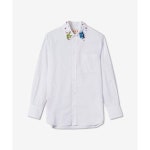 마르니(Marni) | CUMU0333SWUTP786 00N99 padded overshirt with embroidered logo | 트렌비