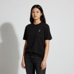 032c(032c) | 032c SELFIE 스웨트셔츠 블랙 & 레드 S25 URK 1511 000 | 트렌비