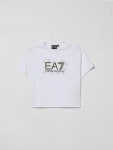 엠포리오아르마니(Emporio Armani) | 엠포리오아르마니 키즈 티셔츠 화이트 7G000151AF10373 F0023 White 26SS 엠포리오 아르마니... 