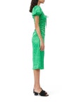 가니(Ganni) | 가니 숏 원피스 그린 F7680 767 23SS SATIN MIDI 드레스 F7680767 153180397 | 트렌비