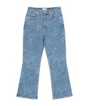 가니(Ganni) | 가니 텍스처 포켓 블루 진 J1730 25FW Jeans J1730566 153281839 | 트렌비