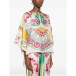 라더블제이(La DoubleJ) | 라더블제이 오버사이즈 실크 블라우스 네추럴 TOP0195 SIL029TUL0 GR02 NEUTRALS 26SS 라 더블제이... 