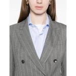 딸리아또레(Tagliatore) | 딸리아또레 스트라이프 패턴 더블브레스트 수트 GREY 520101 T PARIGI10 G3169 26SS 딸리아토레 세트... 