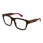 구찌(Gucci) | 구찌 호피무늬 사각테 선글라스 사이즈 002 GG1870O 25FW HAVANA GREEN TRANSPARENT 153161663 | 트렌비