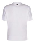 에르노(Herno) | 에르노 여성 폴로 티셔츠 화이트 JPL00113D 52056 1000 26SS 520561000 NR 153882224 | 트렌비