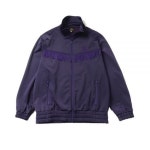 니들스(Needles) | 니들스 프린지 트랙 자켓 브라이트 저지 에그플랜트 776741 NEEDLES Fringe Track Jacket PETABright Jersey... 