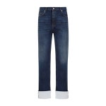 로에베(Loewe) | 로에베 피셔맨 턴업 진 771014 LOEWE Fisherman turn-up jeans in denim (H526Y11W09 8383) (피셔맨 진) 117320168... 