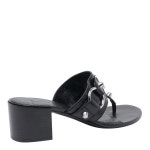 발렌시아가(Balenciaga) | 발렌시아가 여성 블랙 샌들 828013 WAD4Y 1080 25FW Heeled 뮬 시티 828013WAD4Y1080 132546994 | 트렌비