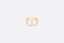 디올(Dior) | 디올 쁘띠 CD 크리스탈 반지 골드 R1508WOMCY D03S Petit 반지R1508WOMCY_D03S 155288375 | 트렌비