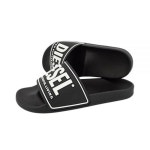 디젤(Diesel) | 디젤 엠보스드 로고 슬라이더 샌들 블랙 Y02801 P4441 H0958 DIESEL SA-MAYEMI CC 슬라이드 (Y02801 H0958) 135829900... 
