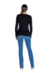 게스(Guess) | 게스 여성 롱슬리브 블랙 티셔츠 W6RI33J1314JBLK 26SS GUESS LS CN LEO TRIANGLE TEE W6RI33 J1314 155981848 | 트렌비