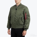 알파인더스트리(Alpha Industries) | 알파인더스트리 세이지 그린 MA 1 자켓 MJM21000C1 149750145 | 트렌비