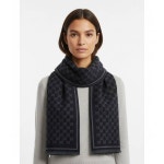 구찌(Gucci) | 구찌 다크블루 GG 울 스카프 PD59488061 25FW 839035 3GAMQ 1468 1616487 150966104 | 트렌비