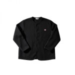 단톤(Danton) | 단톤 로고 패치 블랙 플리스 자켓 780057 DANTON Logo Patch Fleece Jacket (JD8911 BLACK) (로고 자켓) 152014450... 