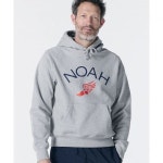 노아(NOAH) | 노아 윙 풋 코어 로고 후디 헤더 그레이 5103418 (U) WING FOOT CORE LOGO HOODIE HEATHER GREY 136241278 | 트렌비
