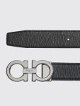 페라가모(Salvatore Ferragamo) | 페라가모 남성 간치니 리버시블 벨트 블랙 679710 780171 26SS 살바토레 746507 051 Blue 157181767... 