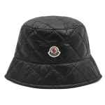 몽클레르(Moncler) | 몽클레르 로고 패치 퀼팅 버킷햇 블랙 J2093 3B00023 788LD 999 몽클레어 24FW 퀄팅 3B000 23 101471622 | 트렌비