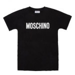 모스키노(Moschino) | 모스키노 키즈 로고 프린트 저지 드레스 블랙 1595815 Dress Size 6Y HDV0EL LBA10 60100 883004 150714452... 