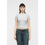 홀리스터(Hollister Co.) | 홀리스터 여성 기본 티셔츠 회색 H0421D0OR-C11 주식회사 크루 - 7915122 158096584 | 트렌비