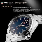 태그호이어(Tag Heuer) | 태그호이어 포뮬러1 남성 메탈시계 WAZ1118.BA0875 시계 블루 쿼츠 메탈 관세포함 28604448 | 트렌비