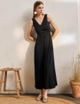 Jersey Maxi Dress - Black J0614-BLK | TRENBE 보덴-드레스 블랙 저지 Sienna Jersey Maxi Dress - Black J0614-BLK | TRENBE | www.trenbe.com