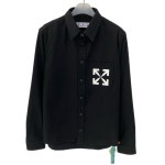 오프화이트-베이지 울 오버사이즈 스웻셔츠 Off-White™ Beige wool oversized sweatshirt OMEA330F22FAB001/L OFFW6100 202... 