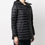 몽클레르(Moncler) | 멘츠 퀼티드 다운 후드 패딩자켓 블랙 | 트렌비