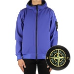 스톤아일랜드(Stone Island) | 스톤아일랜드 와펜 소프트 쉘 후드 자켓 블루 761540427 V0022 [] (761540427 V0022) 남성 소프트쉘... 