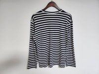 꼼데가르송(Comme Des Garcons) | 꼼데가르송 네이비 스트라이프 하트와펜 긴팔티셔츠 사이즈 L [L] 남성 C0419 중고 76458919 | 트렌비