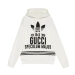 구찌(Gucci) | 구찌 화이트 오버핏 후드 717427 XJEXK 9095 X 아디다스 우먼스 로고 헤비 펠티드 코튼 저지 스웻셔츠 SUNLIGHT 78650402... 