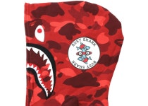 베이프(BAPE) | 베이프 컬러 카모 샤크 풀집업 후디 SS22 레드 | 트렌비 베이프(BAPE) | 베이프 컬러 카모 샤크 풀집업 후디  SS22 레드 | 트렌비