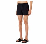 아미(AMI) | 하트 로고 쇼츠 블랙 | 트렌비