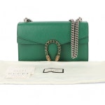구찌(Gucci) | 구찌 스몰 레더 숄더백 그린 400249 CAOGX 3120 디오니소스 (영수증)/32790-1 중고 89199893 | 트렌비
