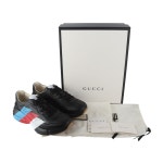 구찌(Gucci) | 구찌 삼선 라이톤 블랙 스니커즈 523535 7 1/2사이즈 (해외영수증) 34765K-1 중고 132832890 | 트렌비