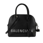발렌시아가(Balenciaga) | 여성 블랙 나일론 레더 2WAY 탑핸들백 | 트렌비