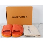 루이비통(Louis Vuitton) | 루이비통 마이애미 뮬 슬리퍼 오렌지 사이즈 280mm LV 9(280) 중고 154846349 | 트렌비