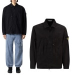 스톤아일랜드(Stone Island) | 스톤아일랜드 코튼 집업 오버셔츠 남성 L1S15 1200005 S0298 V0029 26SS L1S151200005S0298 156137224... 