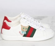 구찌(Gucci) | 구찌 에이스 고양이 자수 스니커즈 사이즈 34.5 34.5(215) 156959243 | 트렌비