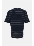 톰브라운(Thom Browne) | 톰브라운 남성 블루 스트라이프 패턴 티셔츠 MJS305A J0245 927 [B4] MJS305AJ0245927 탑 157174735 | 트렌비