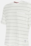 톰브라운(Thom Browne) | 톰브라운 남성 반팔 티셔츠 MJS305AJ0245134 화이트 MJS305A J0245 134 [B4] 탑 157174738 | 트렌비