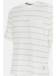 톰브라운(Thom Browne) | 톰브라운 남성 반팔 티셔츠 MJS305AJ0245134 화이트 MJS305A J0245 134 [B4] 탑 157174738 | 트렌비