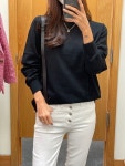 제이크루-캐시미어 크루넥 스웨터 Cashmere crewneck sweater BE895 BLACK | 트렌비 제이크루-캐시미어 크루넥 스웨터... 